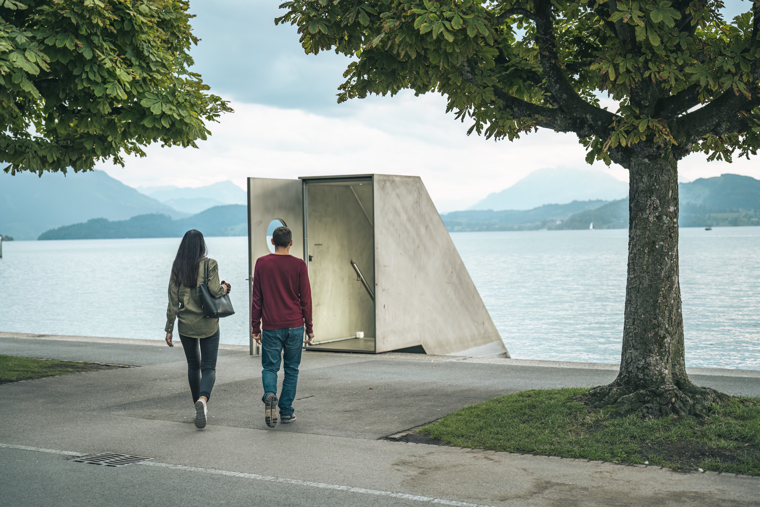 Roman Signer. Lake View | Zug Tourismus